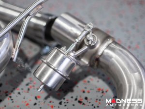 Jaguar F-TYPE Performance Exhaust System - MADNESS - 3.0L V6 - Dual Side Exit - Vacuum Valve Design - Black Chrome Exhaust Tips Jaguar F-TYPE Performance Exhaust System - MADNESS - 3.0L V6 - Dual Side Exit - Vacuum Valve Design - Black Chrome Exhaust Tips